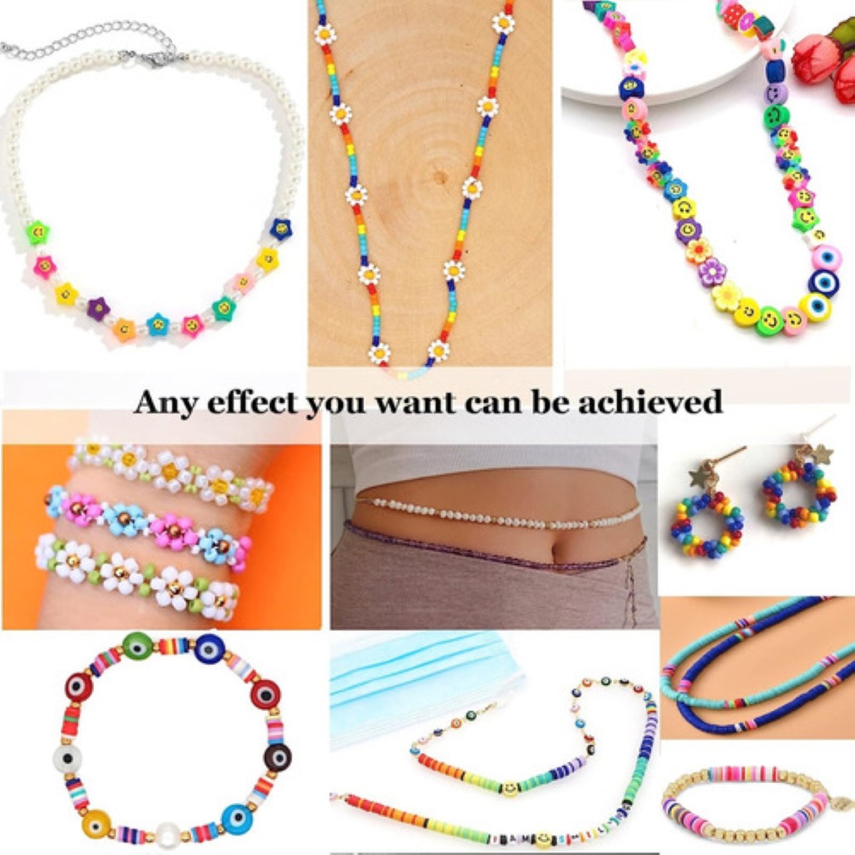 30000+ Diy Kits Para Hacer Pulseras Cuentas Bisuteria Casero