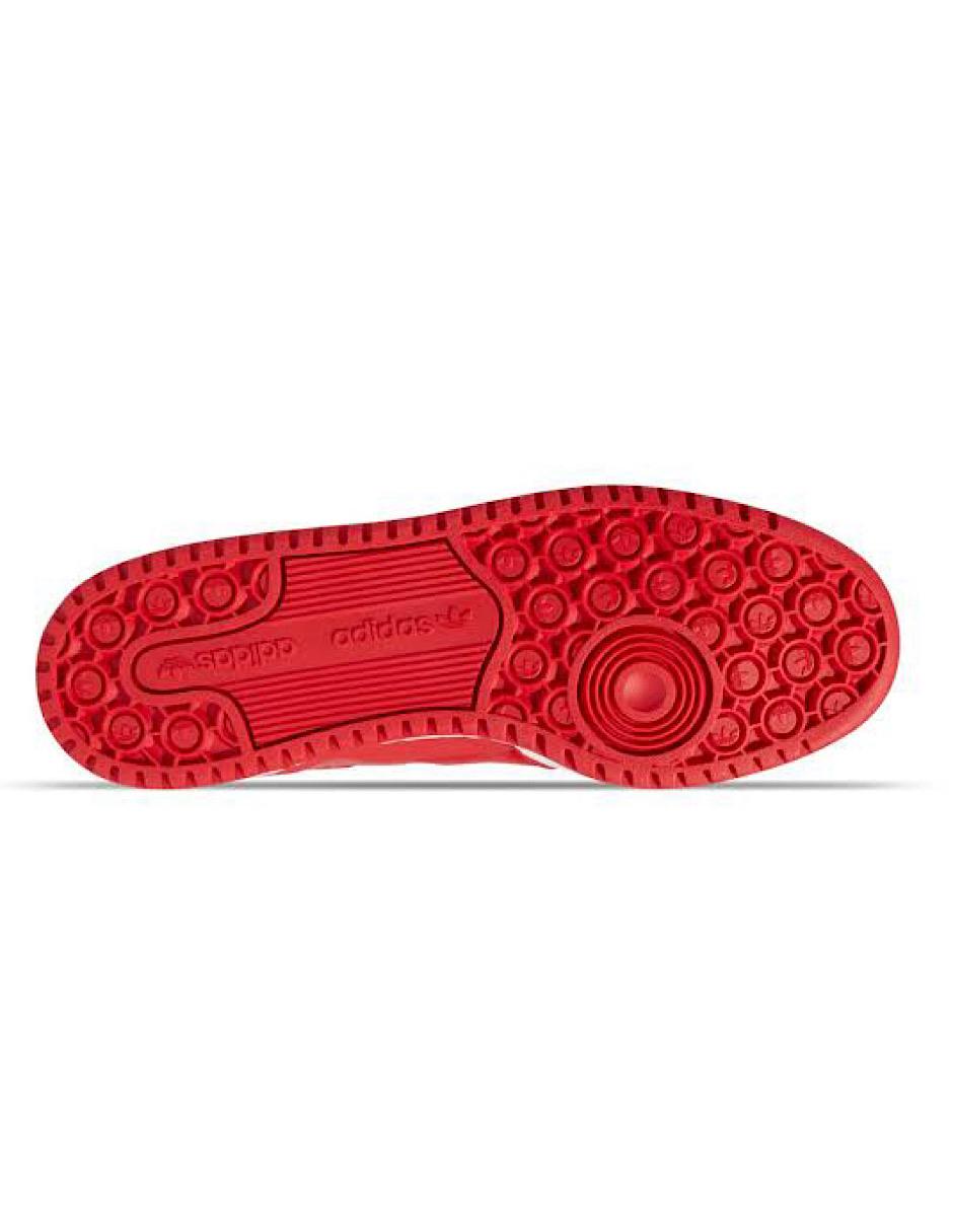 TENIS ADIDAS FORUM LOW CL ROJO CON BLANCO