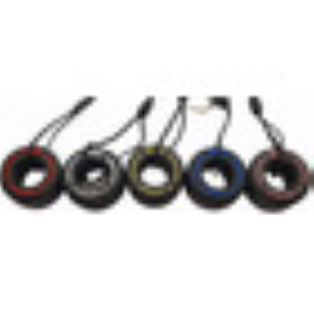 Llaveros F1 Formula 1 Pirelli Llavero Llanta (kit 6 Piezas) NEGRO