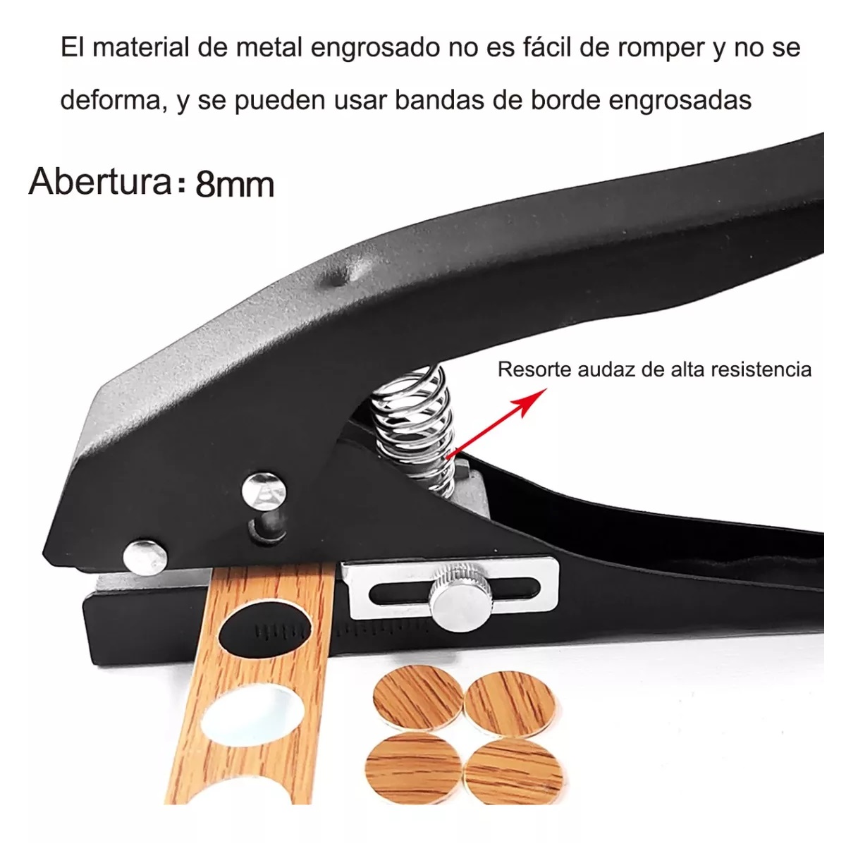 Perforadora De 8mm Para Tornillo Con Taladro