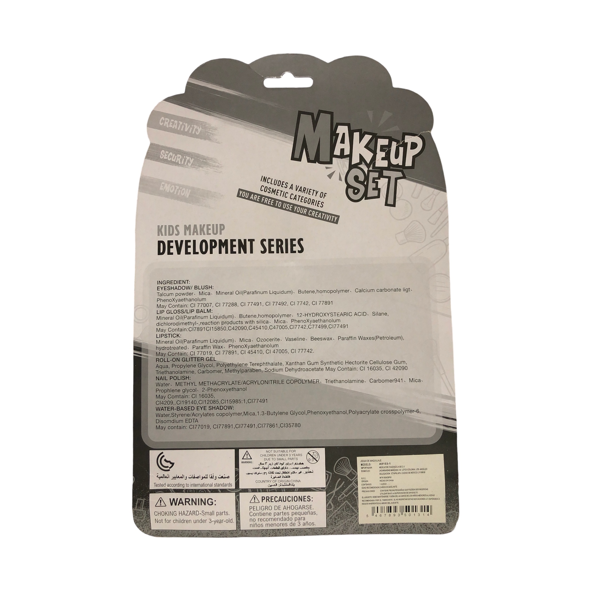 Juguete Set De Maquillaje Conejo