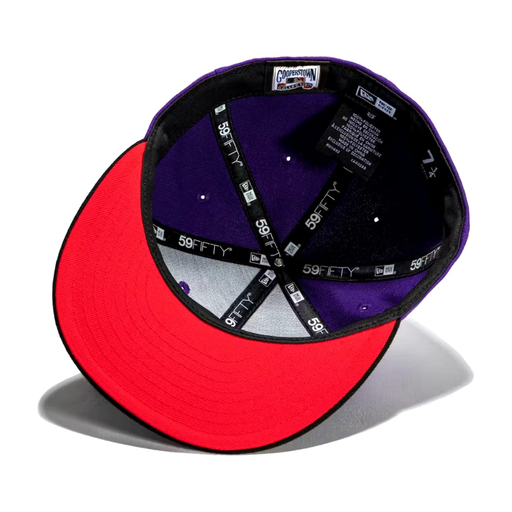 Gorra New Era 59fifty Minnesota Twins 7 3/8 50 Seasoms Morada 1403936