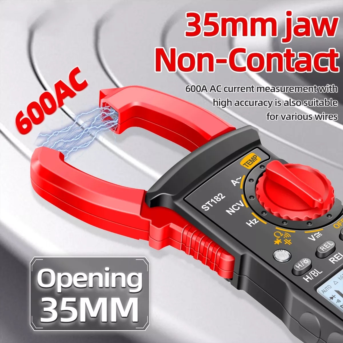 Pinza Amperimetro,multímetro Digital Y Bolígrafo De Medición