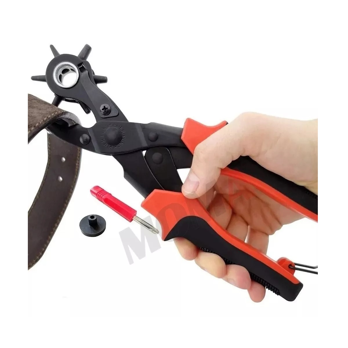 Kit Pinza Sacabocados Ojilladora Perforadora Para Cinturón
