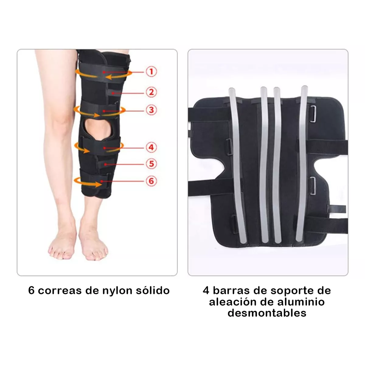Férula Inmovilizadora De Rodilla Protector De Ligamentos