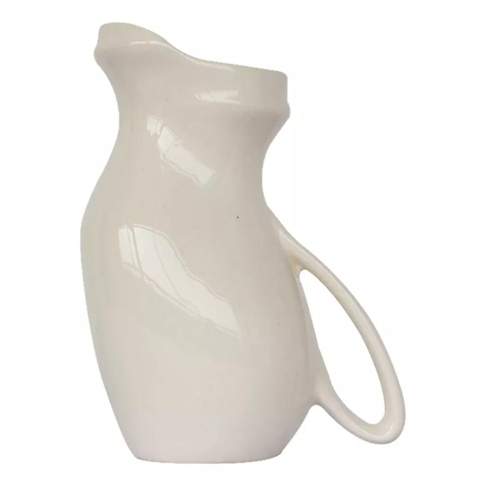 Jarra Artesanal Cerámica 500ml Alicia Blanca Brang