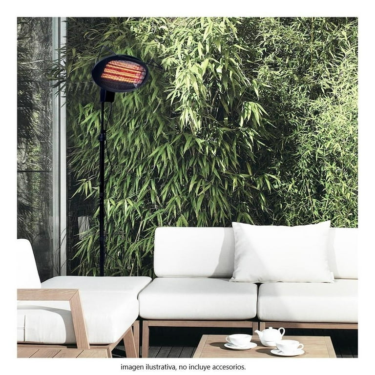 Calentador de Pedestal Mainstays 3 Niveles de Calefacción y Ajustable