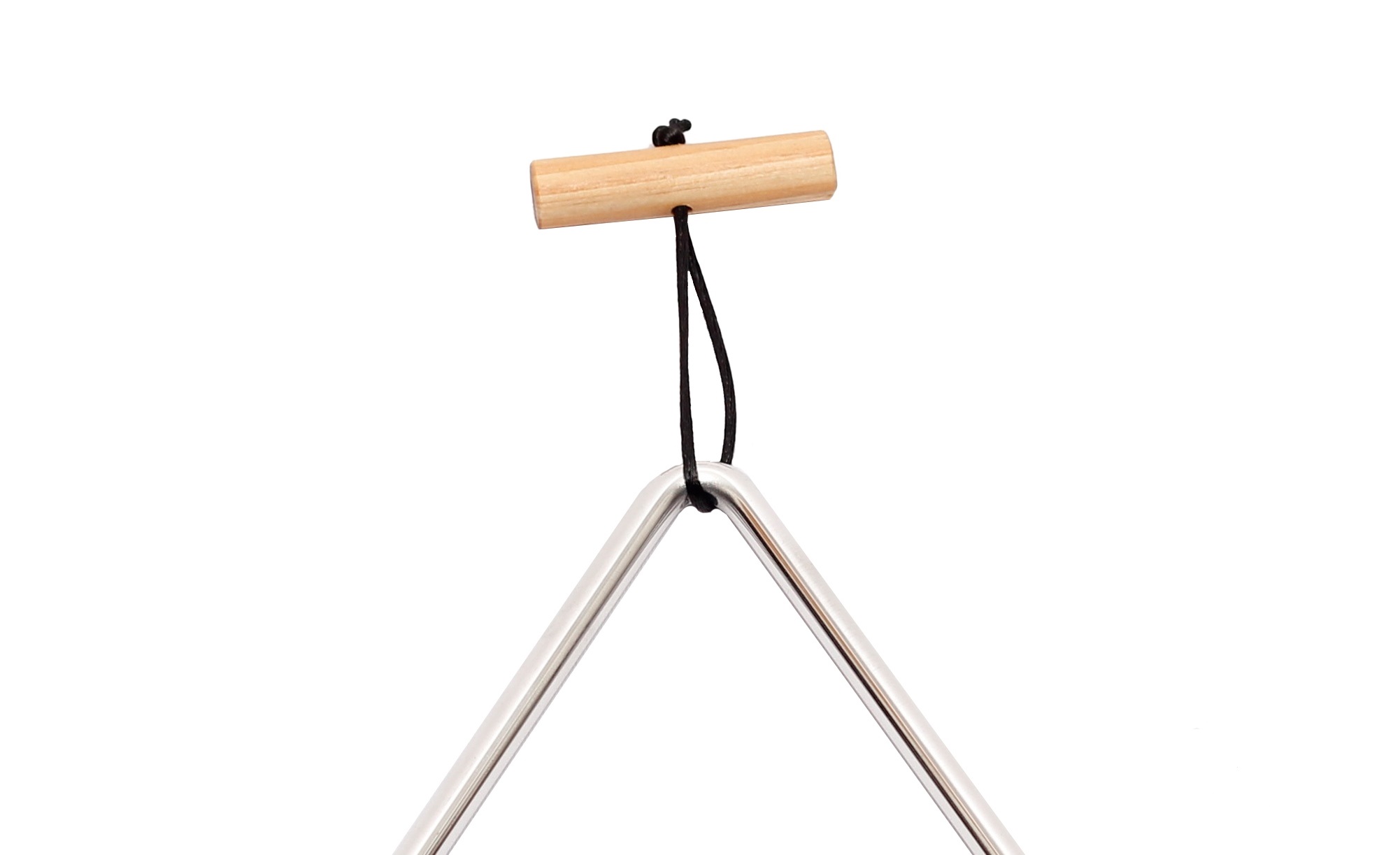 Triangulo Musical de Aluminio Brillante 21 cm