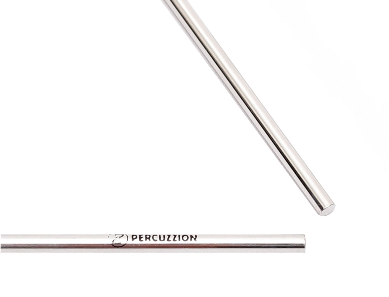 Triangulo Musical de Aluminio Brillante 25 cm