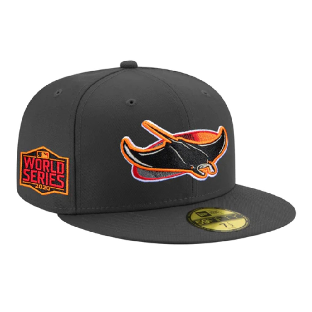 Gorra New Era 59fifty Tampa Bay Rays world Series Gris 70626040.