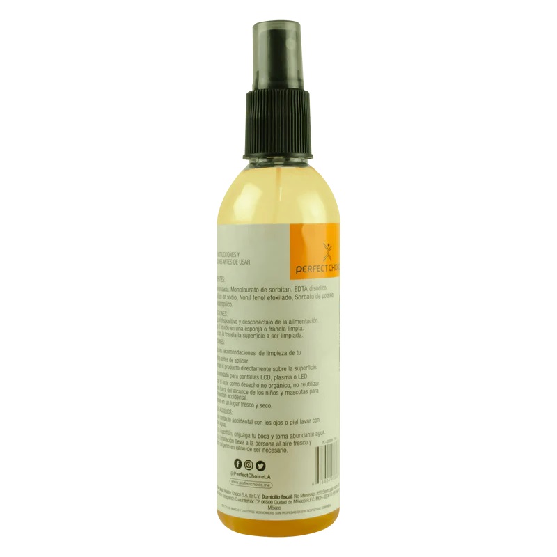 Limpiador Líquido para Computadoras, PC-033066 Perfect Choice 250ml