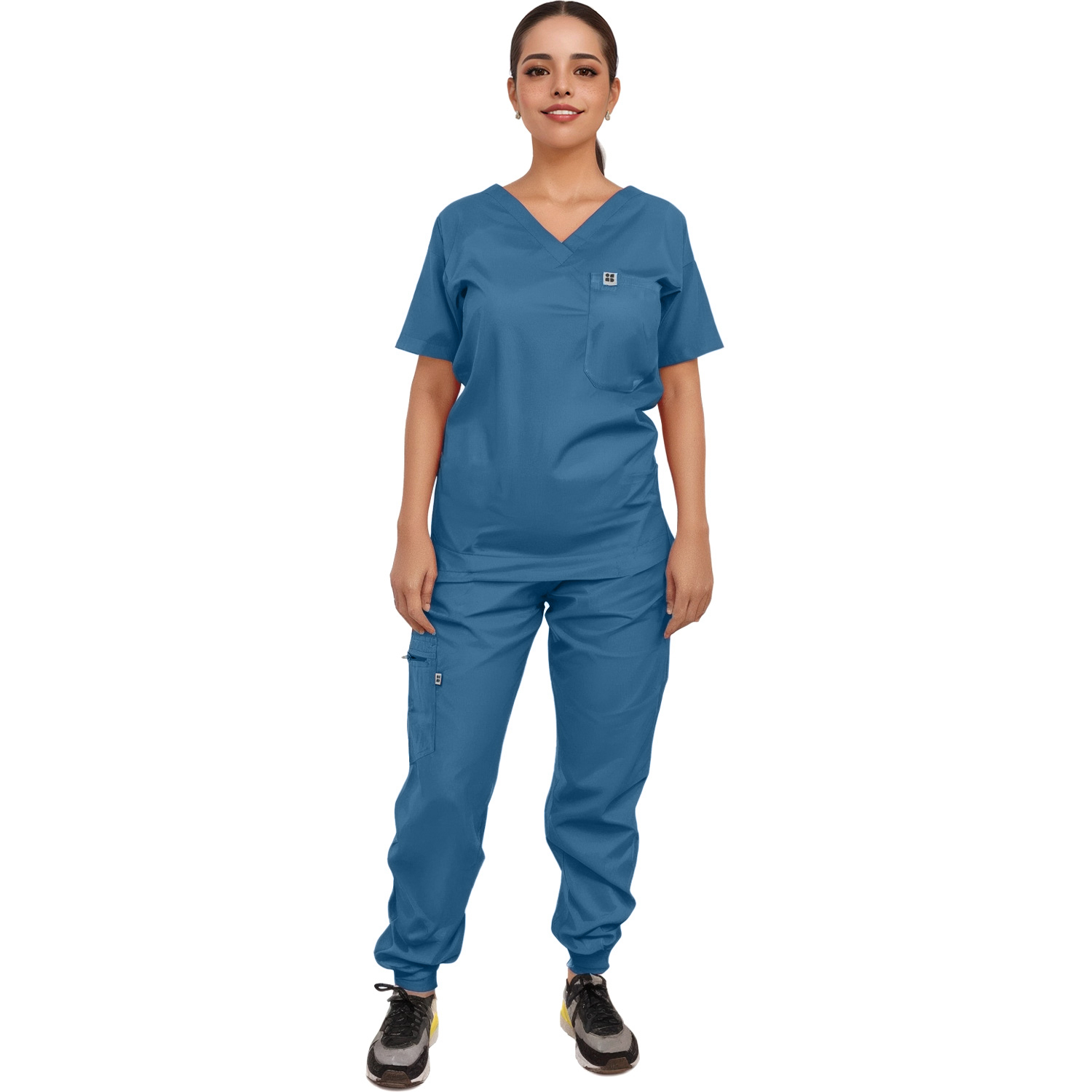 Pijama Quirurjica Uniforme Medico Jogger Mujer Algodon