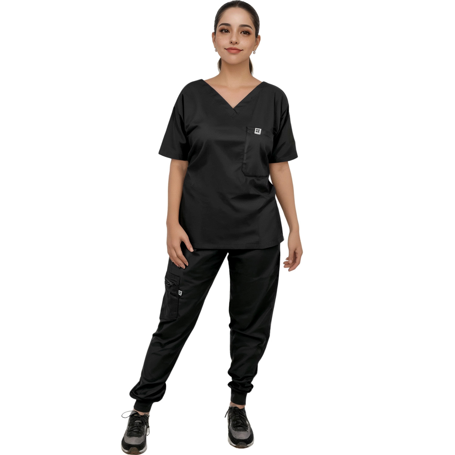 Pijama Quirurjica Uniforme Medico Jogger Mujer Algodon