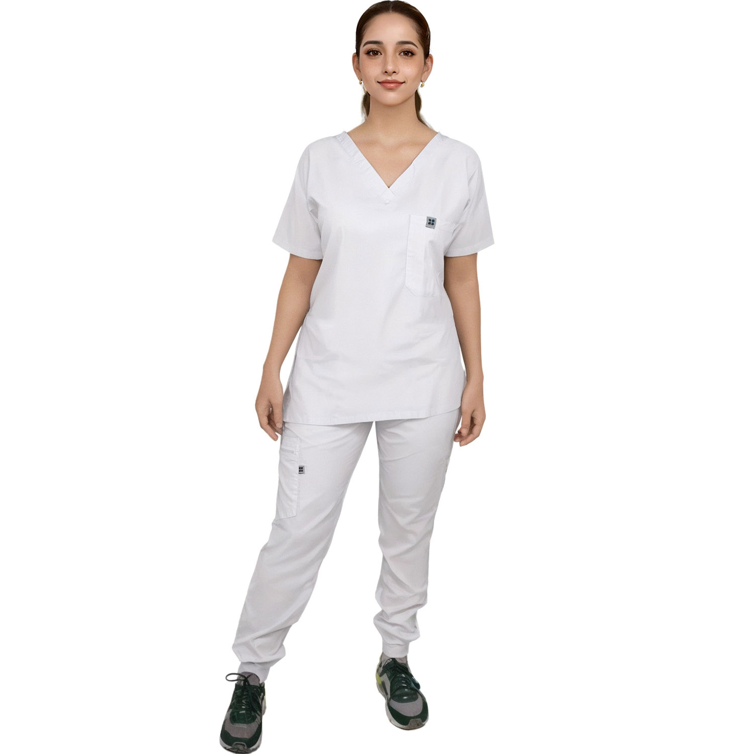 Pijama Quirurjica Uniforme Medico Jogger Mujer Algodon