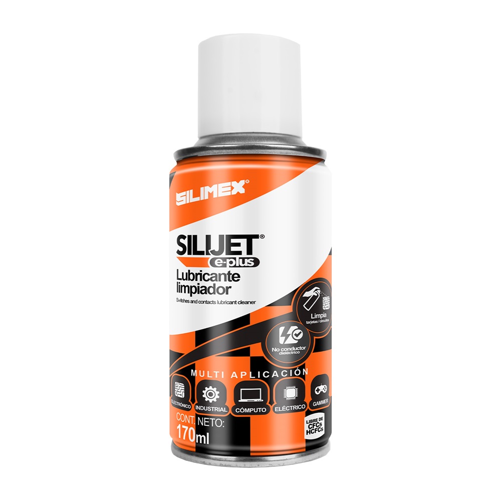 Lubricante Limpiador Silimex SiliJet E-Plus 170ml