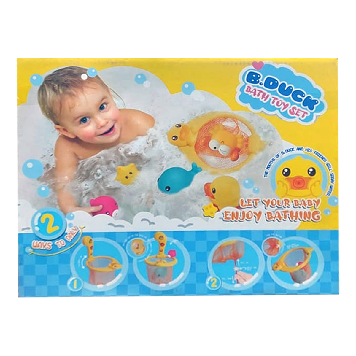 Juguete de Baño Juego de Pesca para Niños.