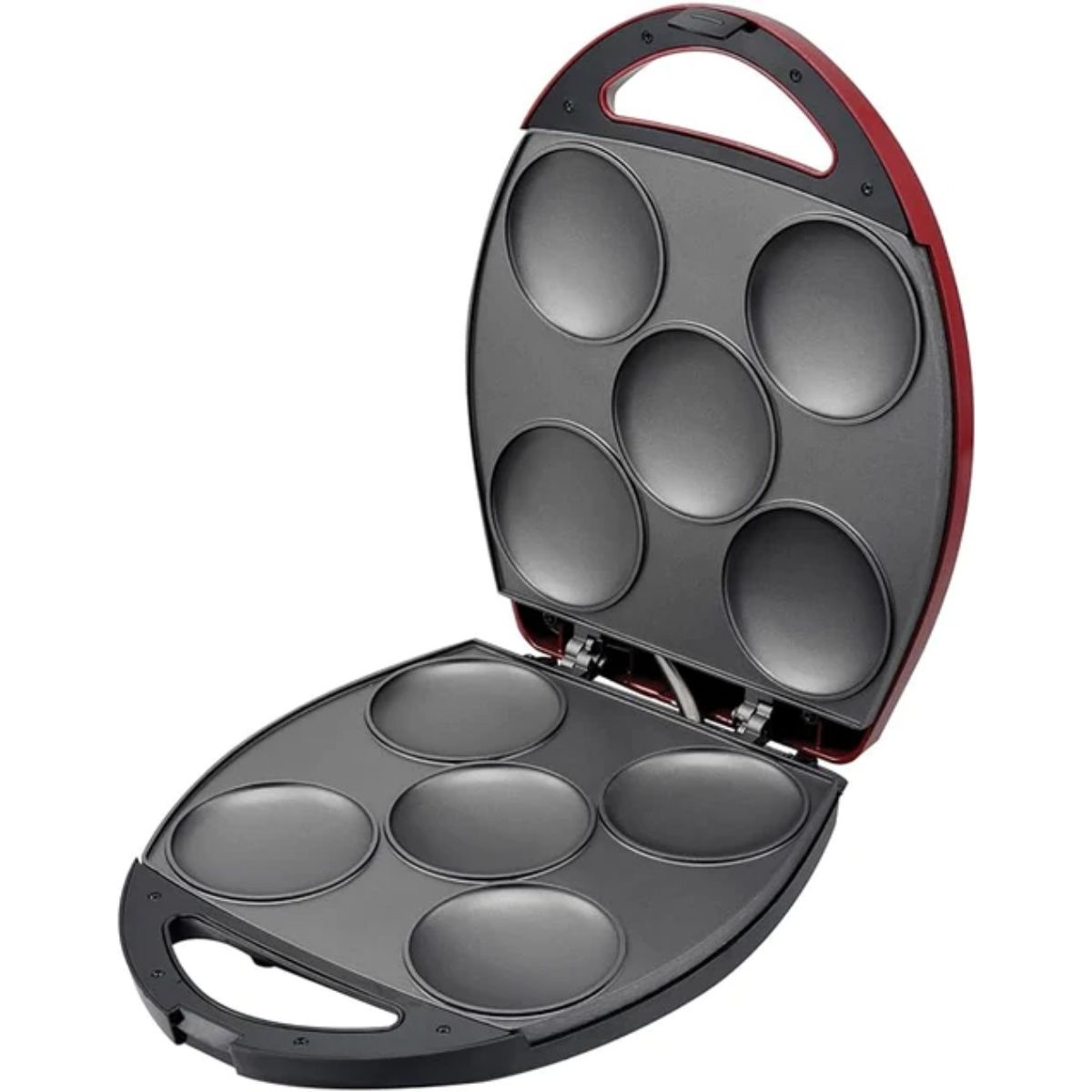 Maquina para Hacer Arepas Brentwood AR-137 5 Piezas Vino 5 Piezas Vino