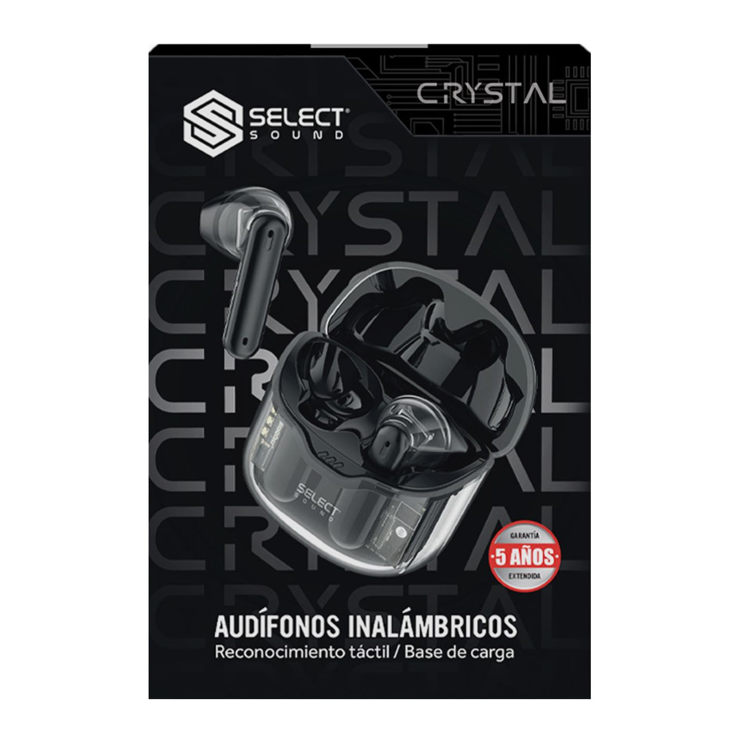 Audífonos Inalámbricos Bluetooth In-ear  Select Sound Crystal Tws BTH040 Colores