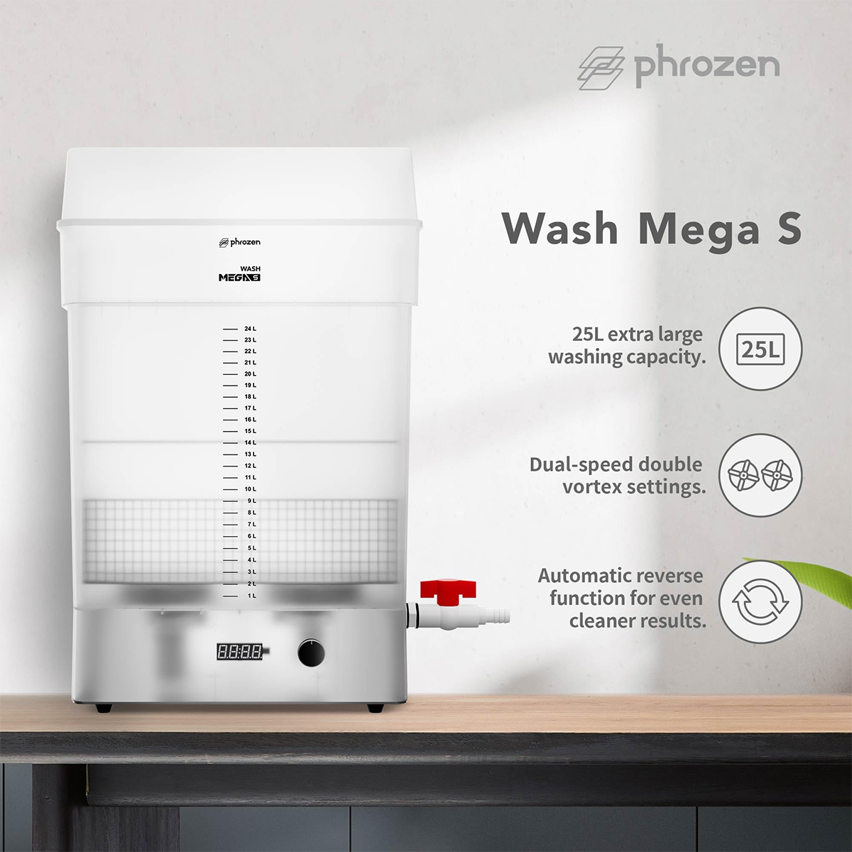 Wash Mega S Phrozen