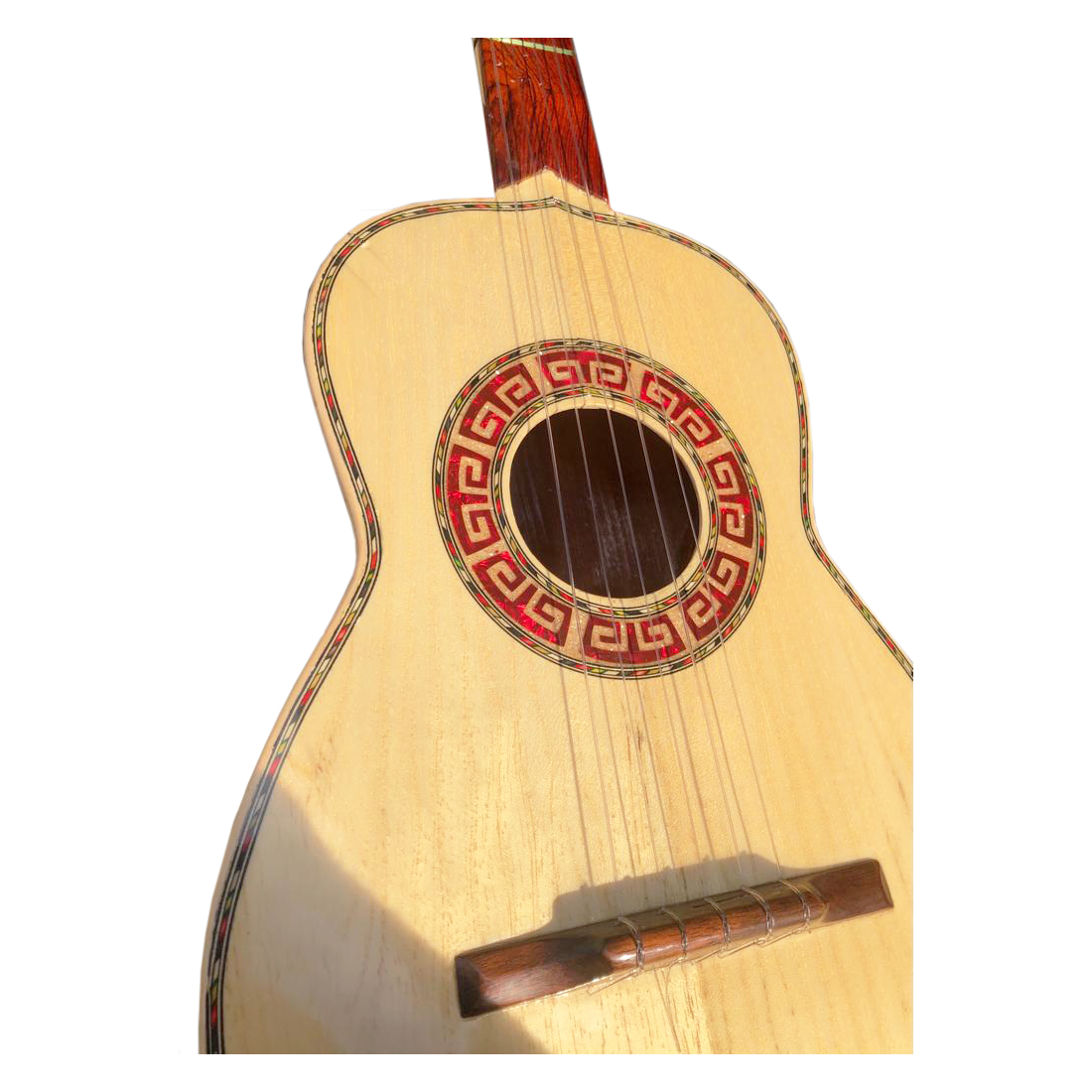 Vihuela de Cedro Artesanal Natural Funda y Accesorios