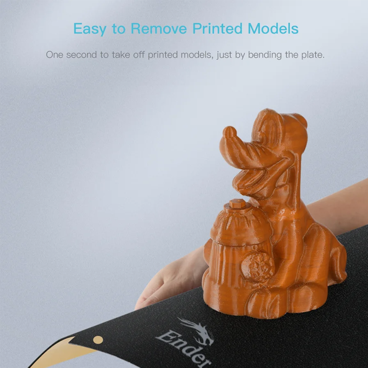 Cama Flexible de Acero Magnetica Creality