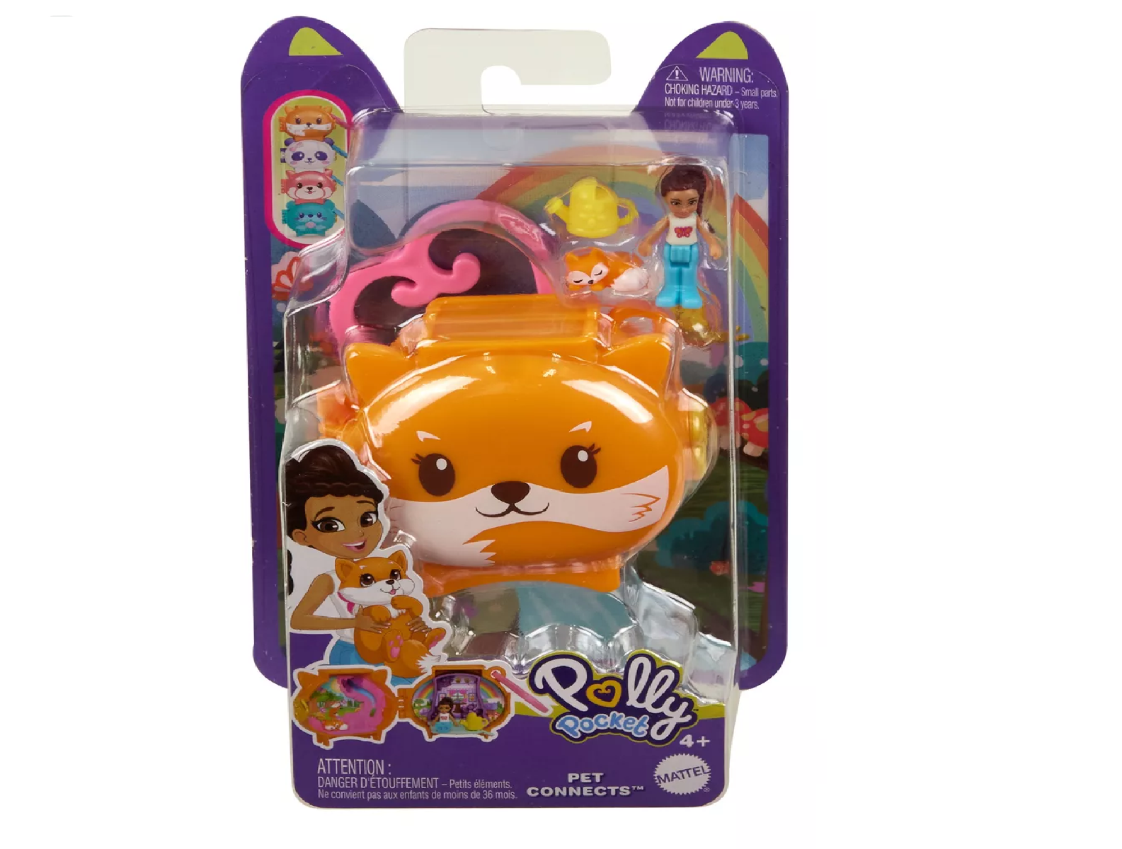 POLLY POCKET SET COMPACTO MINI MUNDO DE MASCOTAS