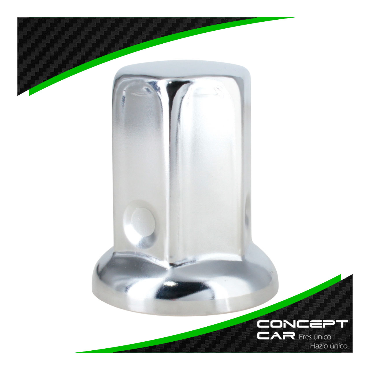 20 Capuchon Cubre Tuerca Camion Trailer Metalico Cromo 33mm