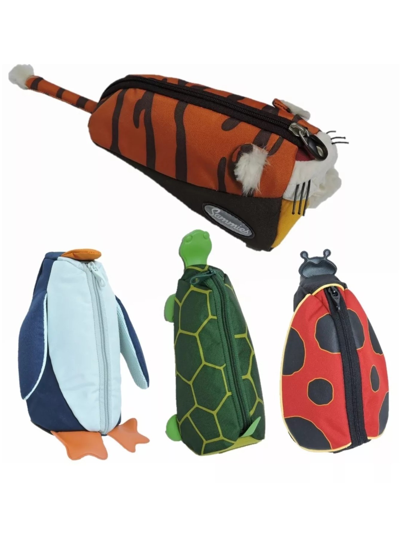 Lapicera Samsonite Pencil Box Escolar Amplio Compartimento. Multiusos Escolar De Animales Con Manija. 