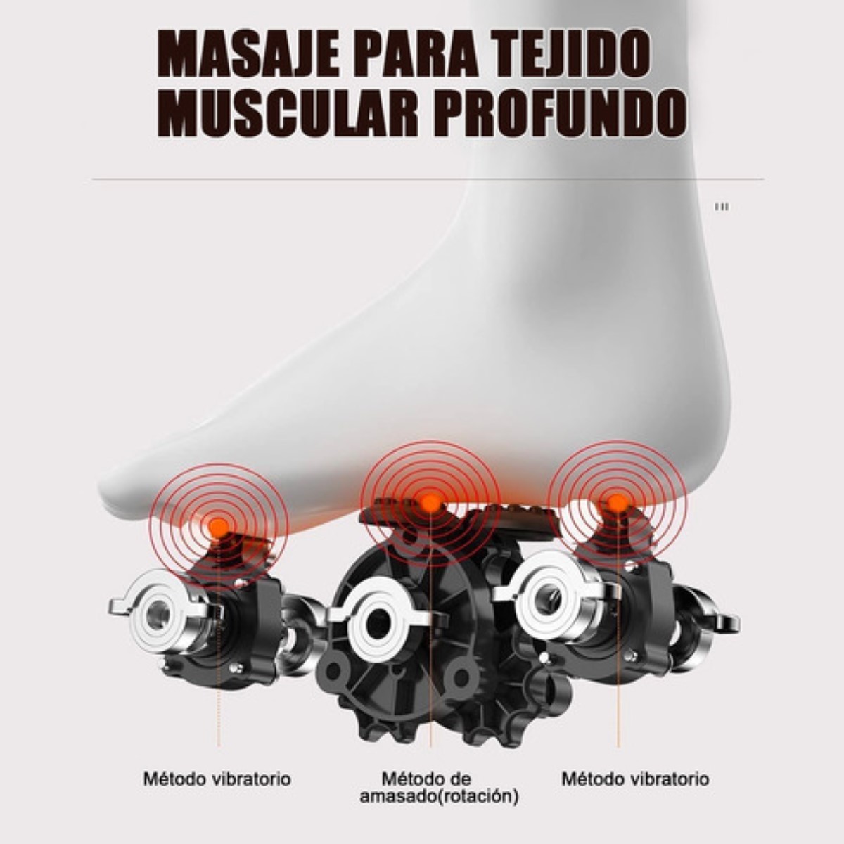 Piernas Masajeador Ejercitador Stanew Circulacion Fortalece NARANJA 