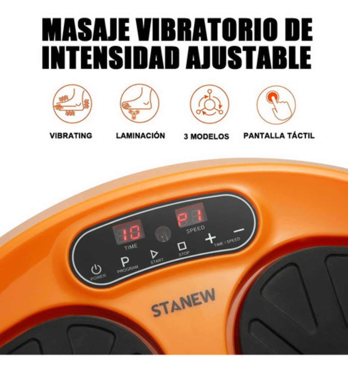 Piernas Masajeador Ejercitador Stanew Circulacion Fortalece NARANJA 