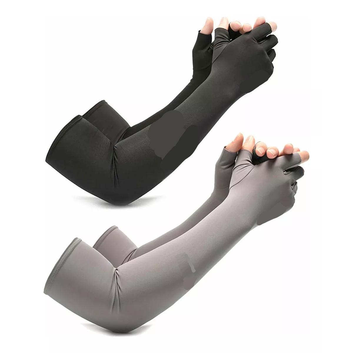 Set Mangas Protectoras Para Brazos Protección Solar Uv 2 Pares