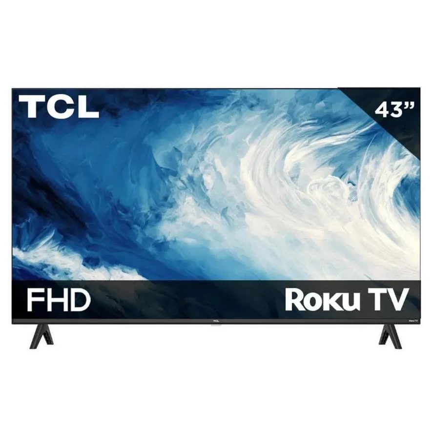 Pantalla De 43 Pulgadas TCL 43S310R-MX FHD Smart TV Roku