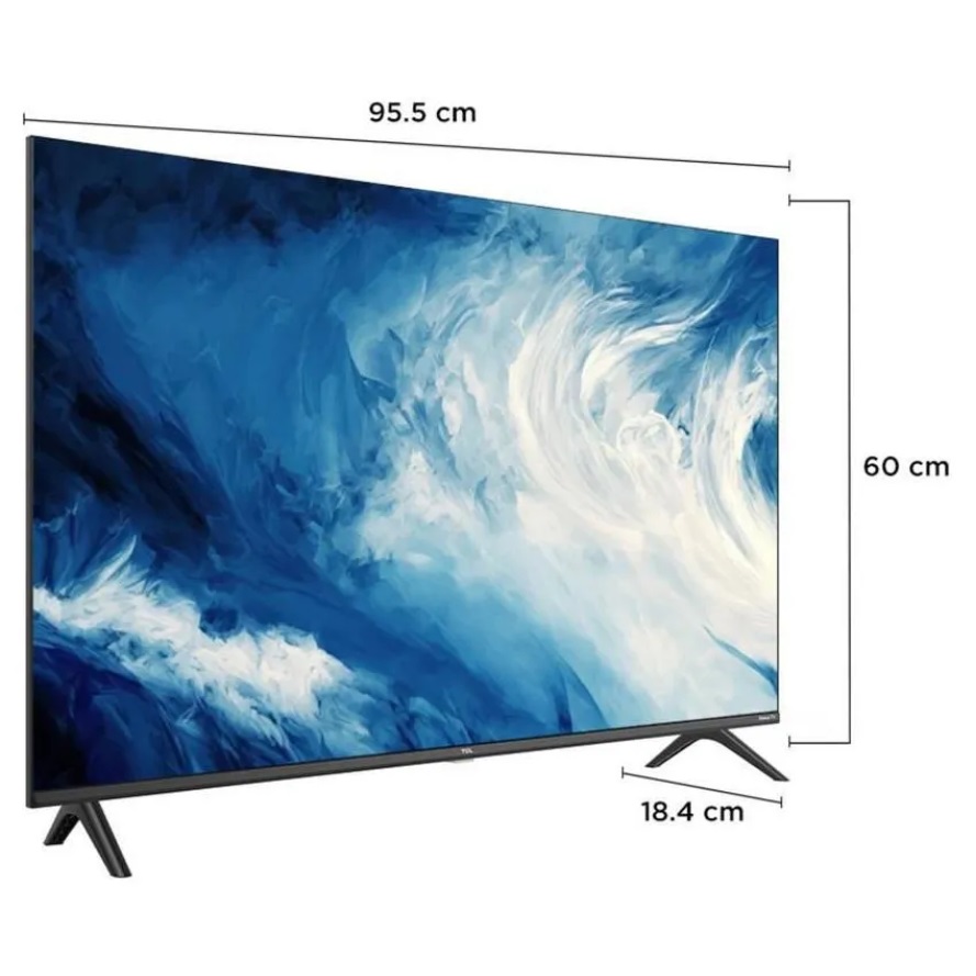 Pantalla De 43 Pulgadas TCL 43S310R-MX FHD Smart TV Roku