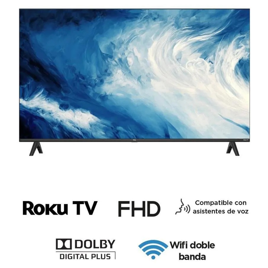 Pantalla De 43 Pulgadas TCL 43S310R-MX FHD Smart TV Roku