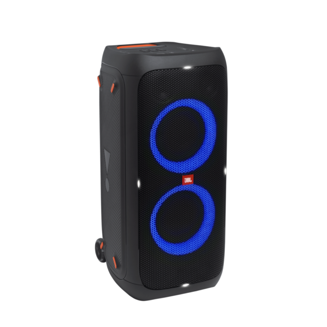 Bocina JBL PartyBox 310 portátil con bluetooth black 100V/240V