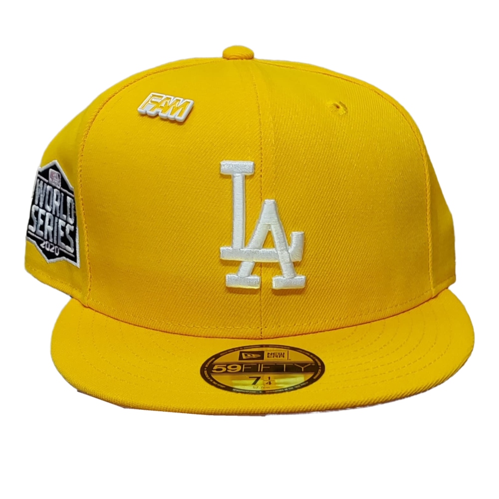 Gorra New Era 59fifty Angeles Dodgers World Series 2020 Amarillo 60285501