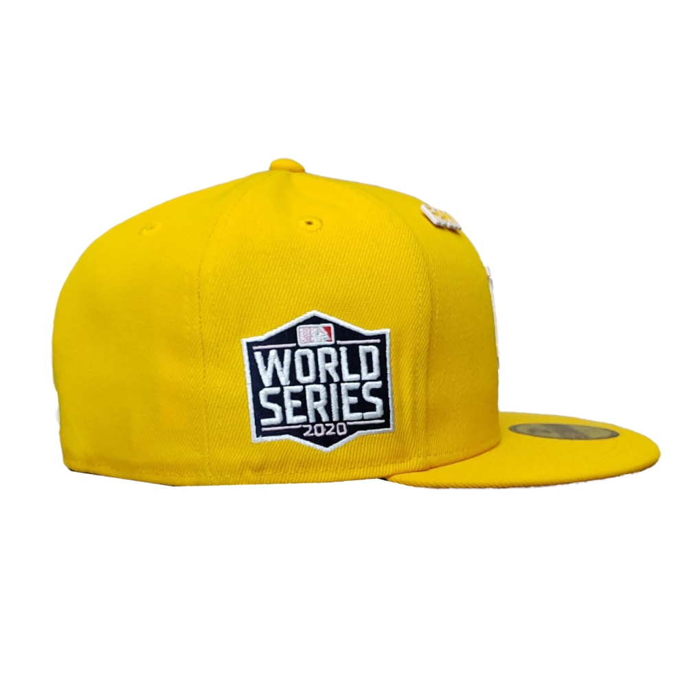Gorra New Era 59fifty Angeles Dodgers World Series 2020 Amarillo 60285501