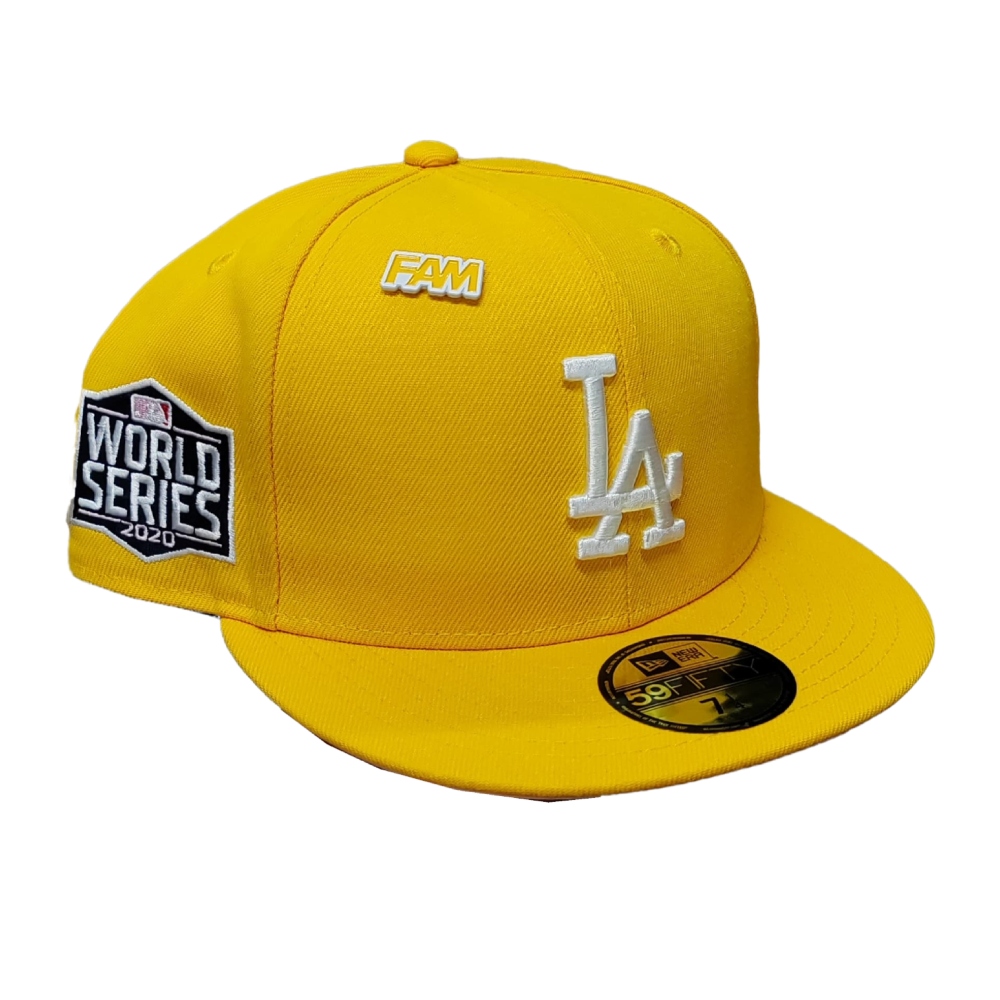 Gorra New Era 59fifty Angeles Dodgers World Series 2020 Amarillo 60285501