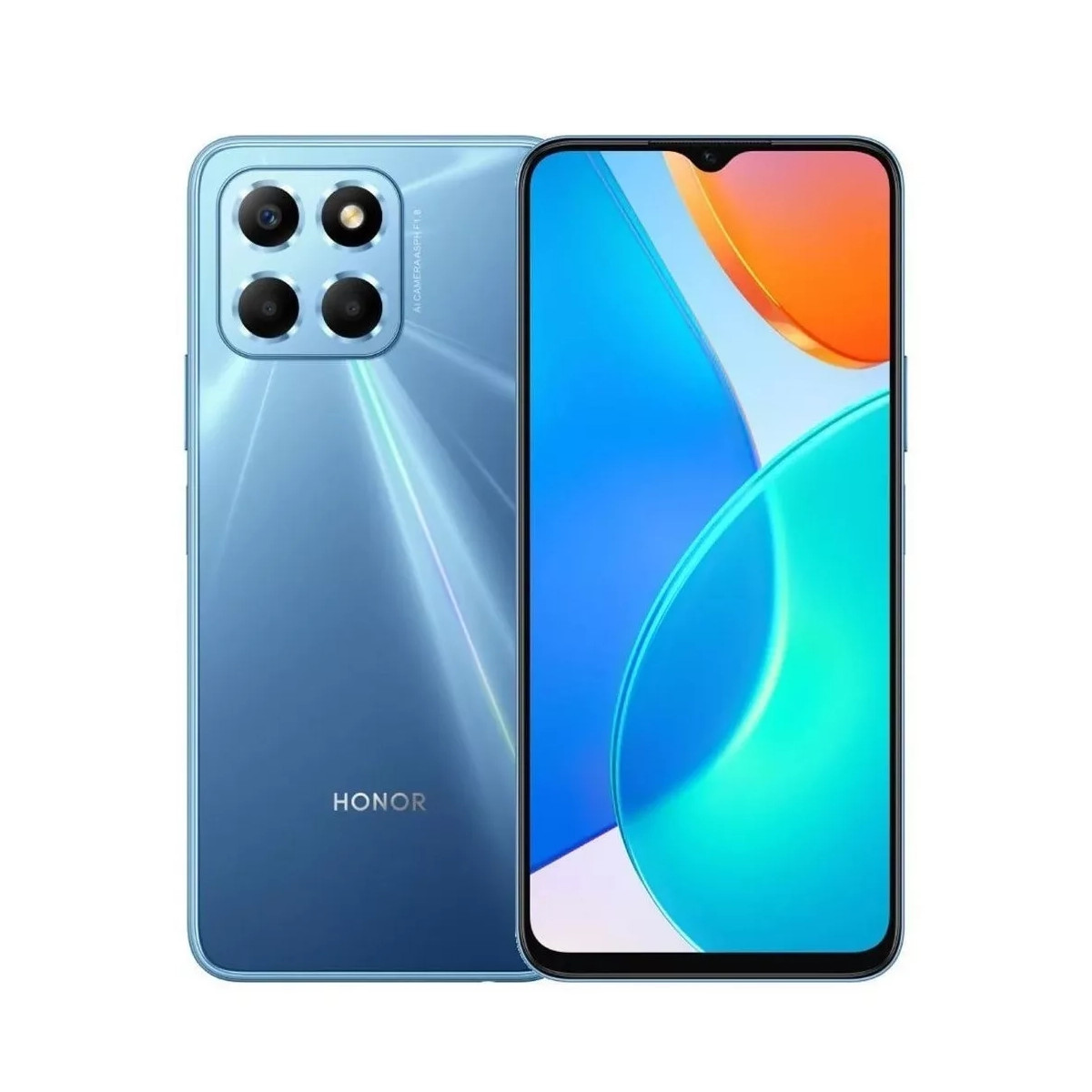 Celular Honor X6S 4+128GB Color Azul
