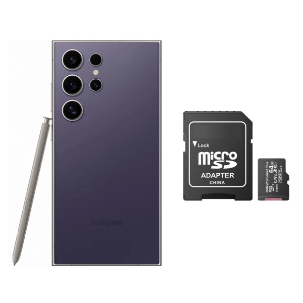 Samsung Galaxy S24 Ultra Morado 512GB Nuevo + Memoria Micro SD.