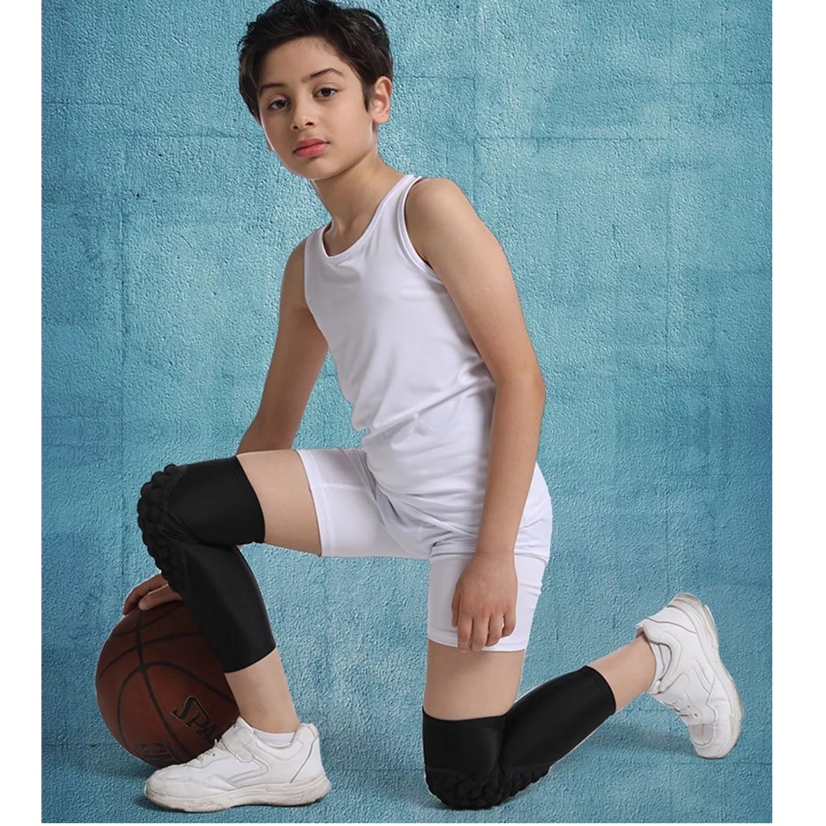 Rodilleras Basquetbol Niños Negro M