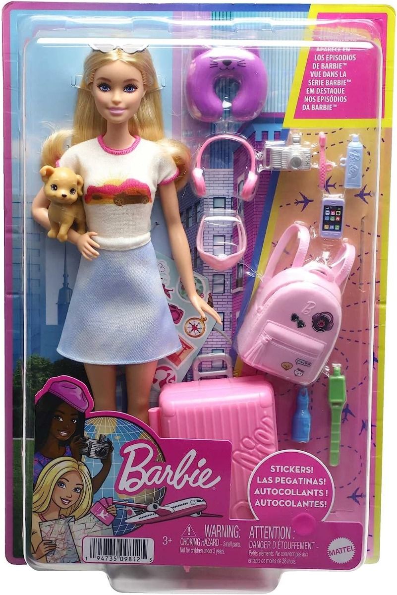 BARBIE MUÑECA VIAJERA
