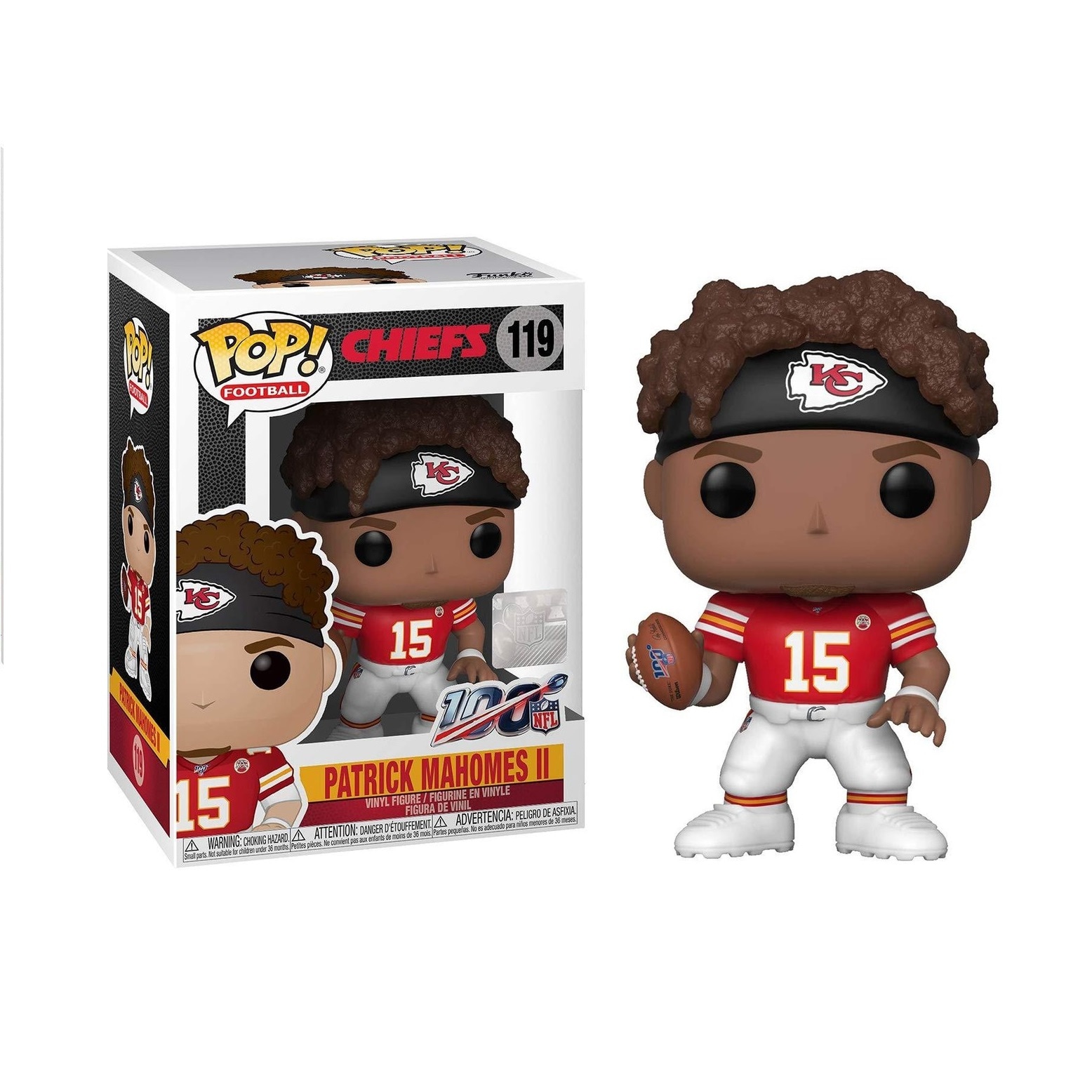 Funko Pop Patrick Mahomes II 119 (Reacondicionado grado A)
