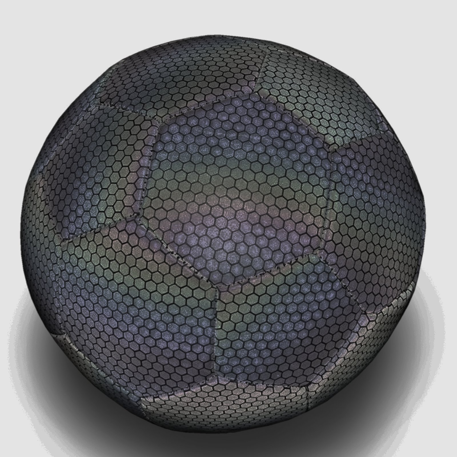 Balón de Fútbol Soccer Reflectante Luminoso Brillante Efecto Tornasol Multicolor No. 5