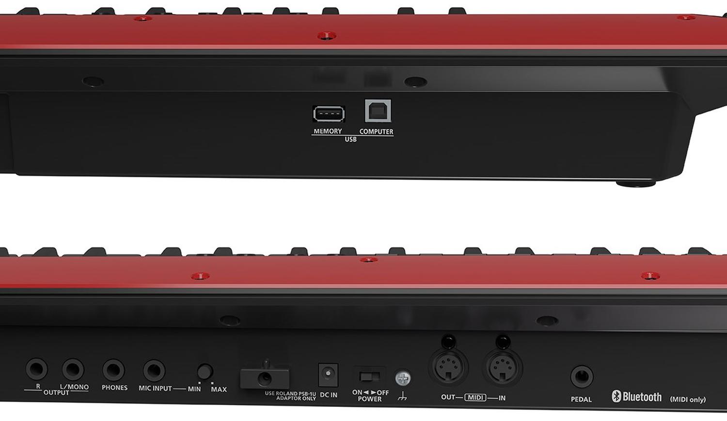 Roland AX-EDGE-B Keytar 49 Teclas Bluetooth Midi 500 Sonidos