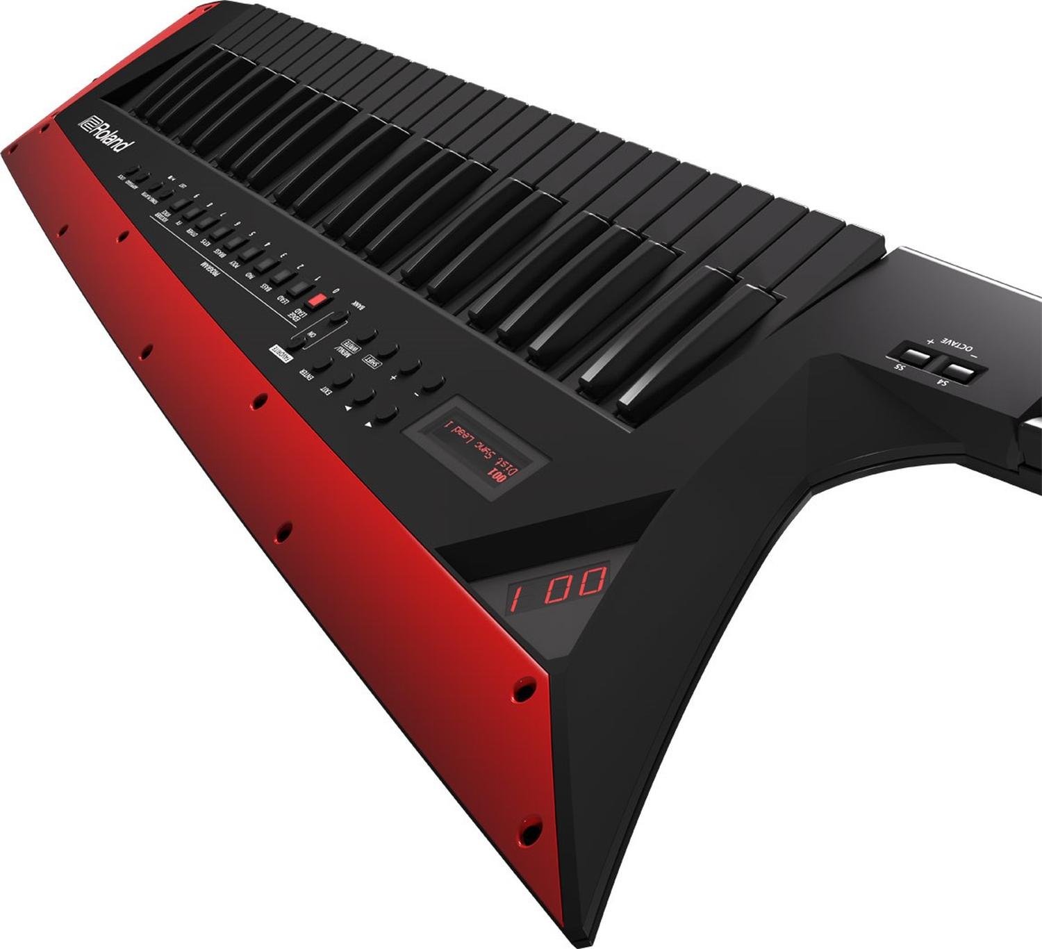 Roland AX-EDGE-B Keytar 49 Teclas Bluetooth Midi 500 Sonidos