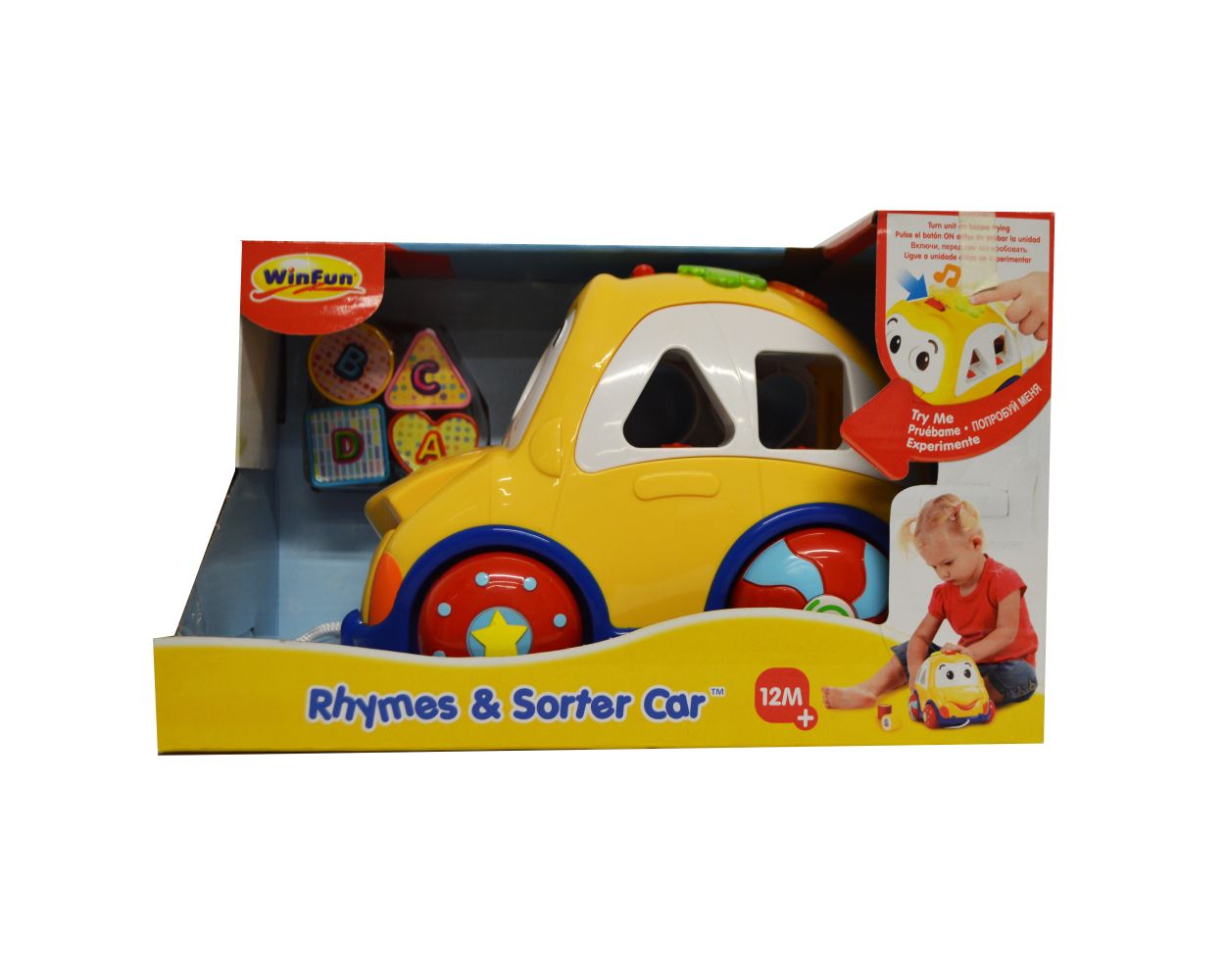 CARRO CON FIGURAS GEOMETRICAS