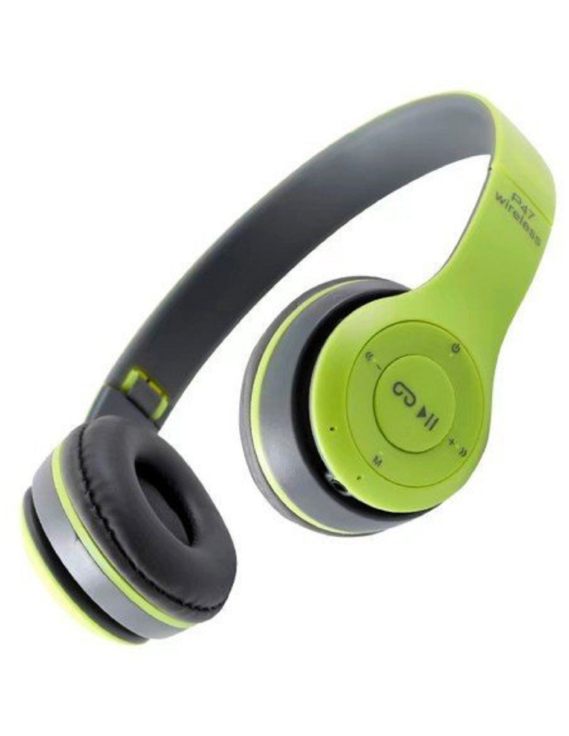 Audífonos Inalámbricos P47 - Bluetooth 5.0 + Manos Libres + Radio Color: Verde-AU-41922