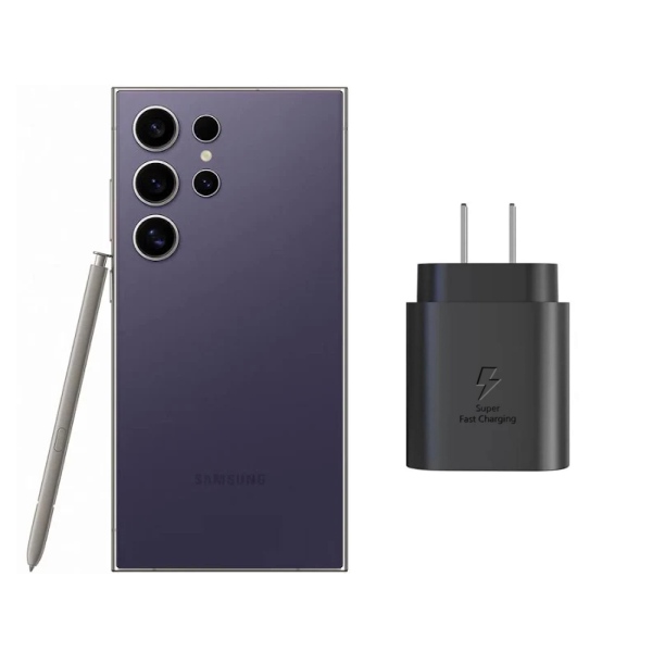 Samsung Galaxy S24 Ultra Morado 512GB Nuevo + Cubo carga rapida.