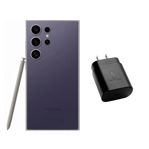 Samsung Galaxy S24 Ultra Morado 512GB Nuevo + Cubo carga rapida.